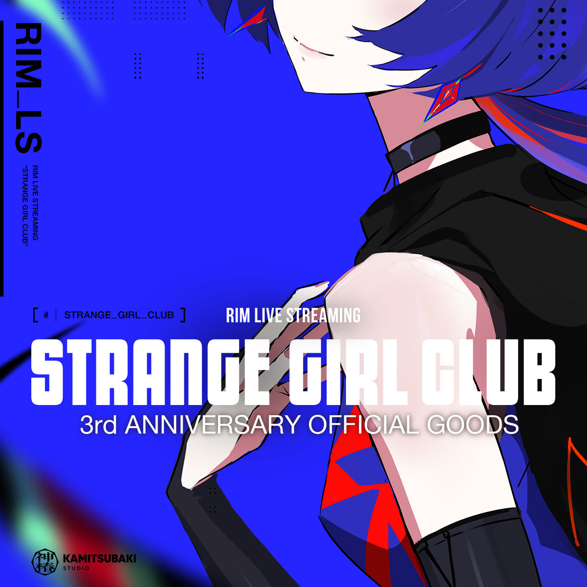 理芽「STRANGE GIRL CLUB」3rd ANNIVERSARY OFFICIALGOODS – FINDME 