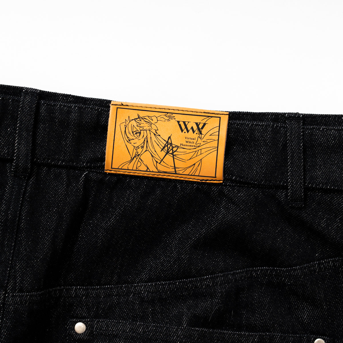 V.W.P】V.W.P BLACK DENIM PANTS ヰ世界情緒 model／4th ONE-MAN LIVE 