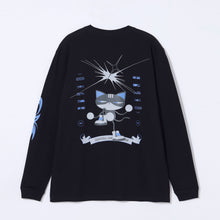 画像をギャラリービューアに読み込む, 【DUSTCELL】「ONE」グラフィックロングスリーブTシャツ dustcat/BLACK/DUSTCELL LIVE「ONE」at 日本武道館