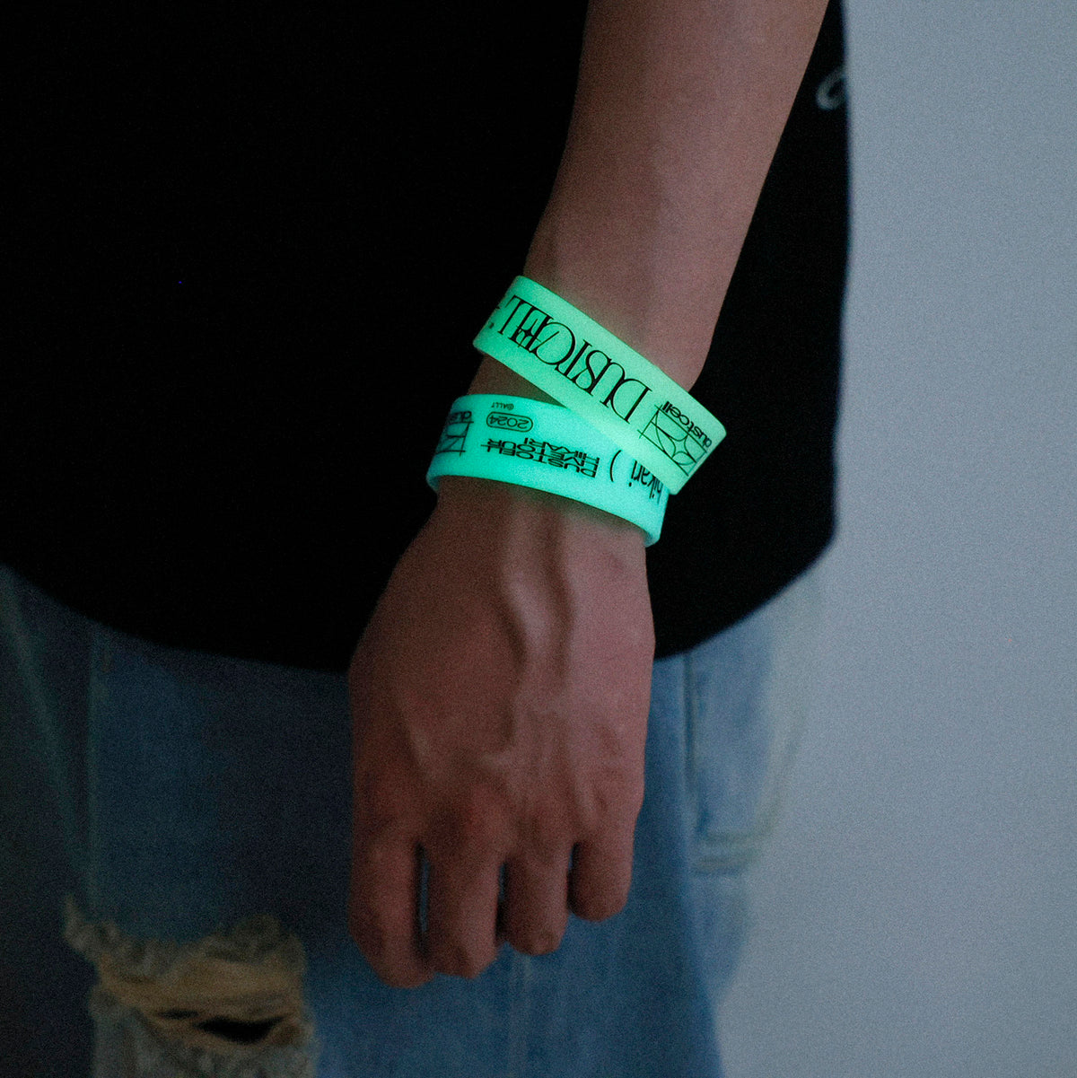 【DUSTCELL】「光」蓄光ラババン/WHITE/DUSTCELL TOUR 2024「光」