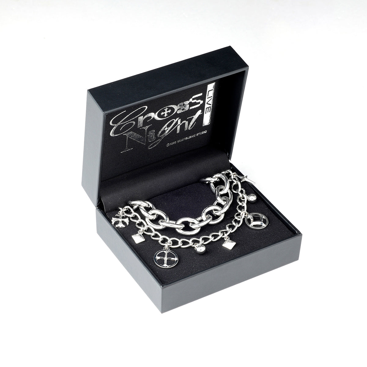 明透・琶舞】Chain bracelet Cross Night LIVE ver.／virtual mini