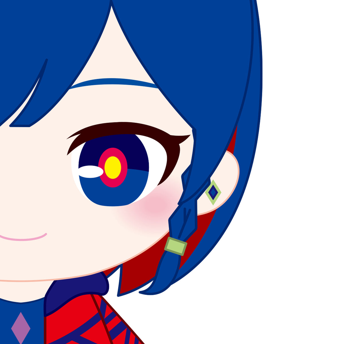 理芽】おすわり理芽ぬいぐるみ Nightwings ver.／理芽 6th Anniversary