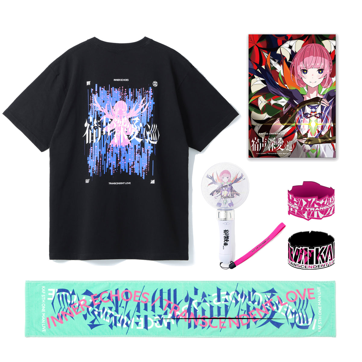 花譜】「宿声 / 深愛（巡）」応援グッズセット／5th ONE-MAN LIVE「宿