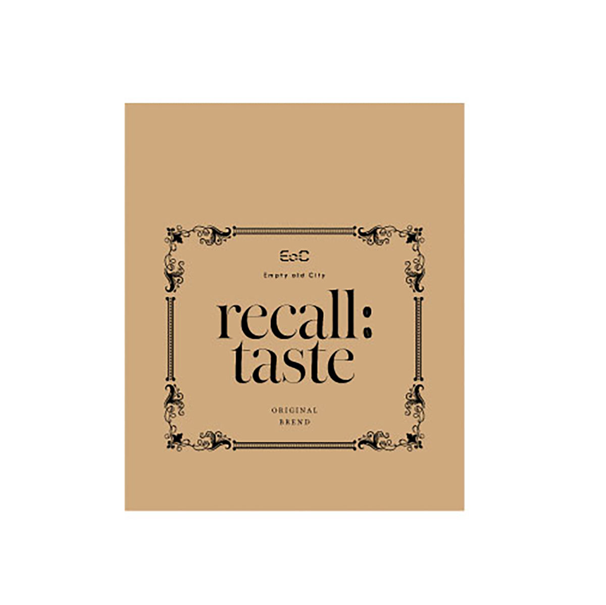 【Empty old City】「recall: taste」コーヒードリップパック produced by Neuron/EoC 5th Anniversary OFFICIAL GOODS