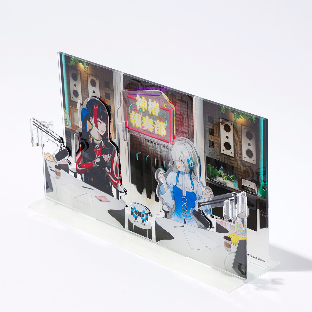 【春猿火×ヰ世界情緒】神椿報奏部スタジオ アクリルジオラマ/KAMITSUBAKI RADIO CLUB VIRTUAL MINI LIVE