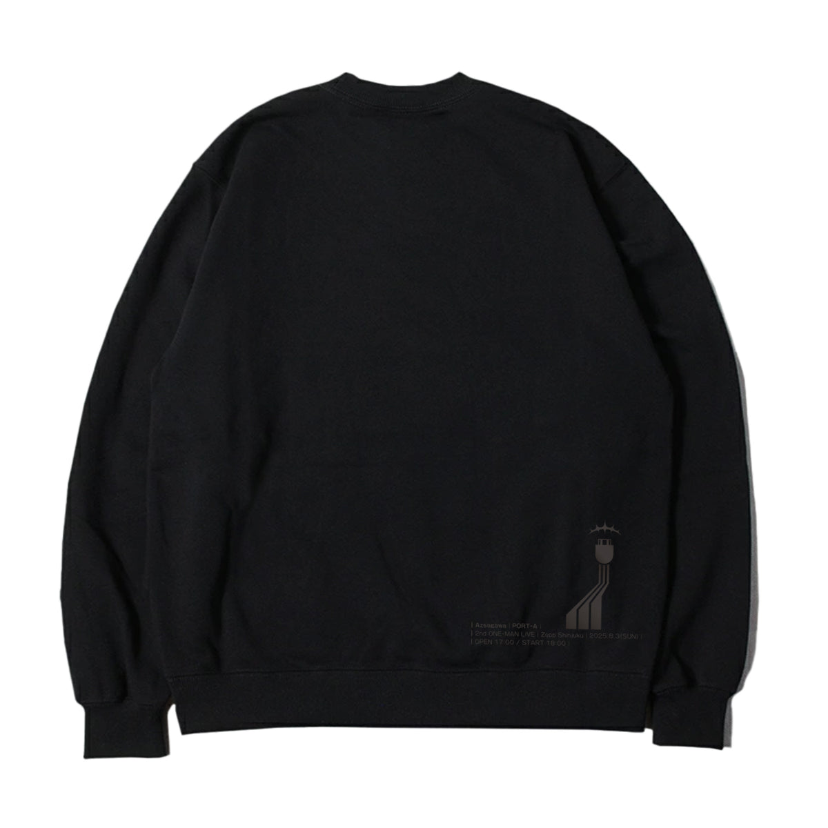 【梓川】「PORT_A」オーバーシルエットスウェット/2nd ONE-MAN LIVE「PORT_A」OFFICIAL GOODS 第二弾