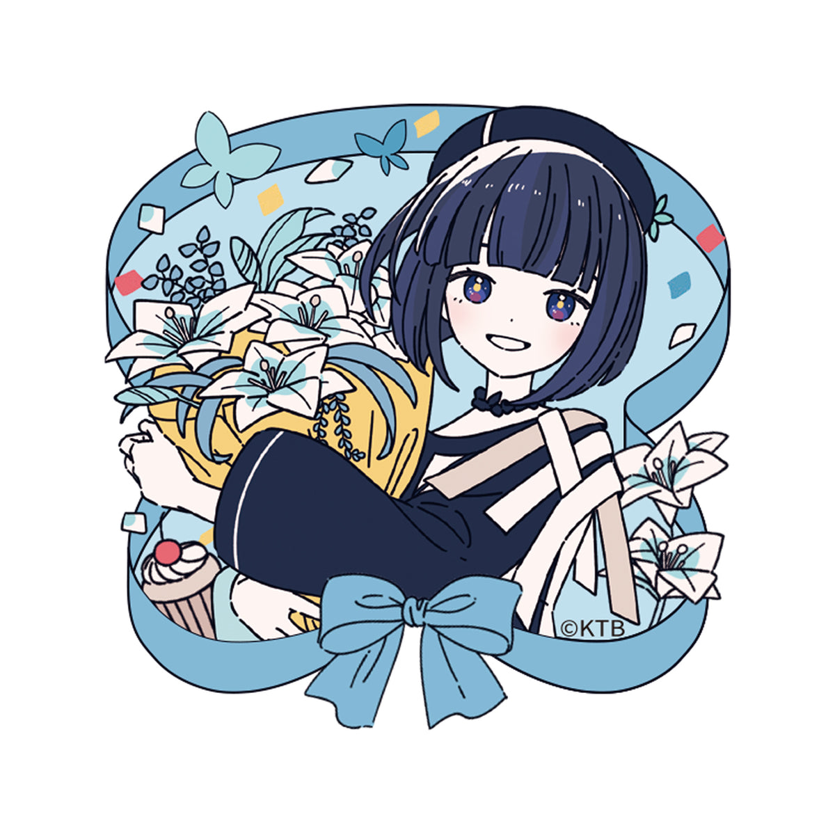 【硝子宮】アクリルステッカー/硝子宮生誕祭2026 MEMORIAL GOODS