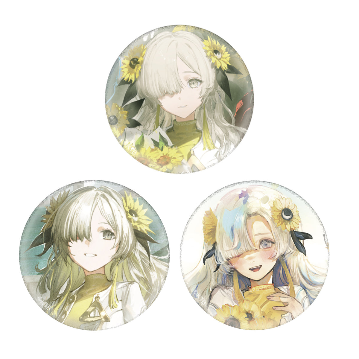 【ヰ世界情緒】缶バッジ 3個セット/Virtual mini live「Collection Bouquet」& 5th Anniversary & 3rd ONE-MAN LIVE「Anima Ⅲ」Blu-ray