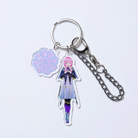 【V.W.P】チャームキーホルダー 花譜/SINKA LIVE SERIES EP. Ⅵ V.W.P 3rd ONE-MAN LIVE「現象Ⅲ-神椿市探訪中-」