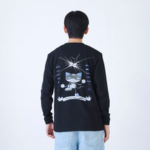 画像をギャラリービューアに読み込む, 【DUSTCELL】「ONE」グラフィックロングスリーブTシャツ dustcat/BLACK/DUSTCELL LIVE「ONE」at 日本武道館