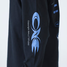 画像をギャラリービューアに読み込む, 【DUSTCELL】「ONE」グラフィックロングスリーブTシャツ dustcat/BLACK/DUSTCELL LIVE「ONE」at 日本武道館