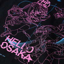 画像をギャラリービューアに読み込む, 【KAMITSUBAKI STUDIO×HELLO OSAKA】ロングスリーブTシャツ/KAMITSUBAKI STUDIO presents バーチャル謎解きミステリー「魔女謎解」with HELLO OSAKA OFFICIAL GOODS