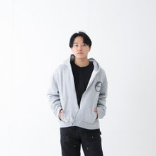 画像をギャラリービューアに読み込む, 【幸祜】LOGO ZIP HOODIE/GRAY/MAISON KOKO pre open