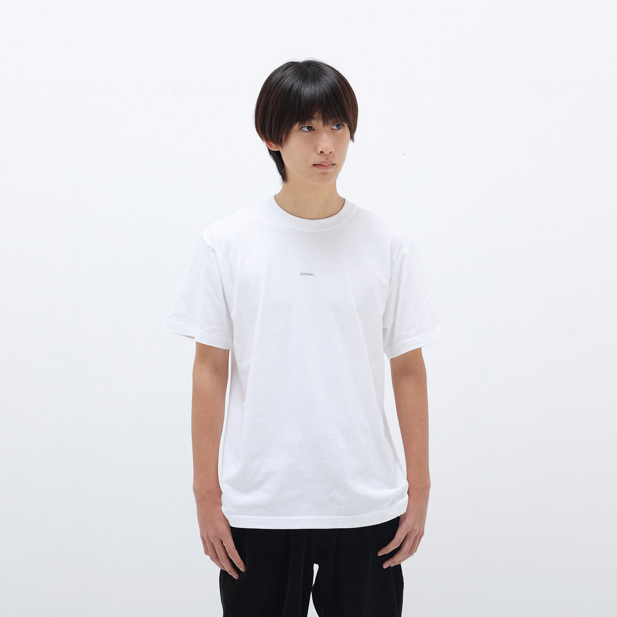【DUSTCELL】復刻版ロゴTシャツ 4th Anniversary ver.／WHITE／Blu-ray「ROUND TRIP」＆ 4t