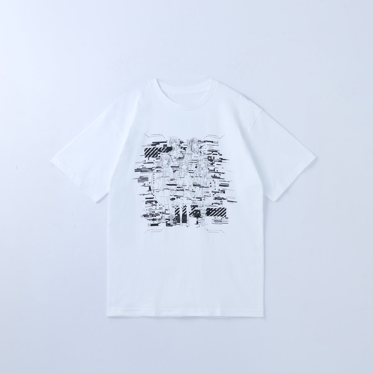 RWC 2023 Graphic Design Long Leap T-Shirt SQUARE White