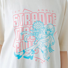 画像をギャラリービューアに読み込む, 【理芽】STRANGE GIRL CLUBイラストTシャツ/ベージュ/「STRANGE GIRL CLUB」1ST ANNIV.