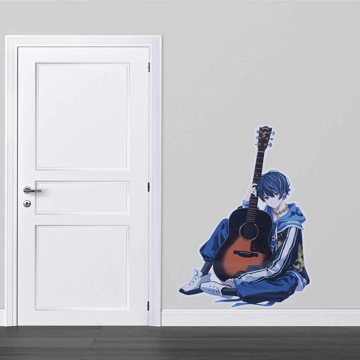 跳亜＋詩道】等身大ウォールステッカー 詩道／Acoustic 2man