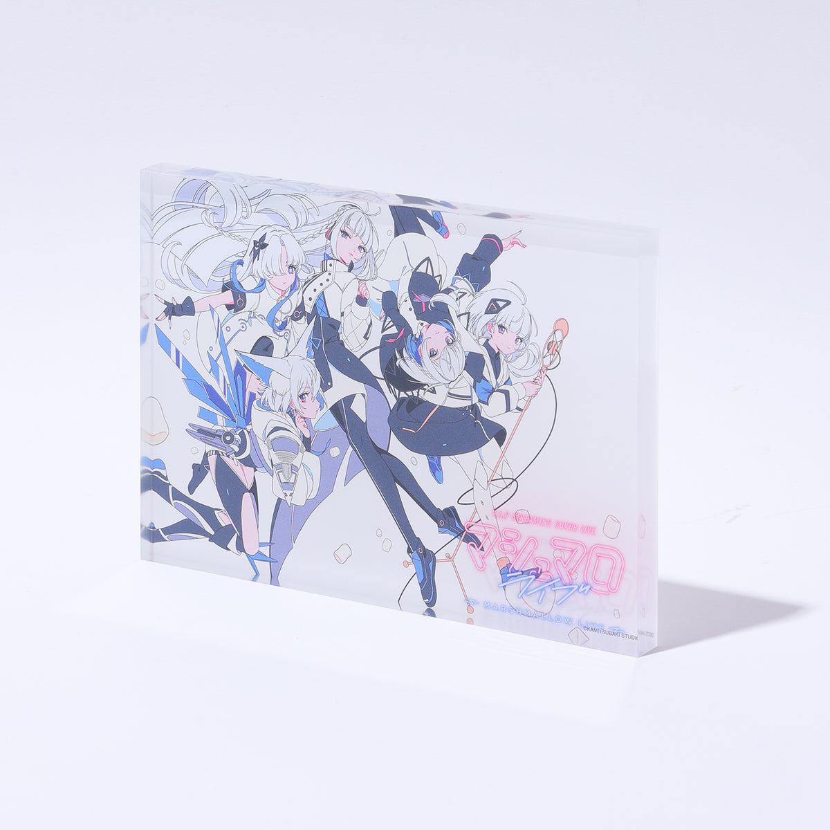 V.I.P】マシュマロライブアクリルブロック／音楽的同位体2周年記念