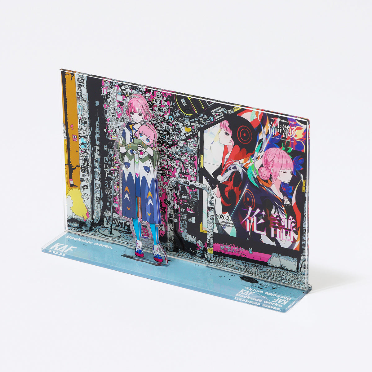 花譜】Backside works.×KAF イラストアクリルスタンド A ＊お一人様