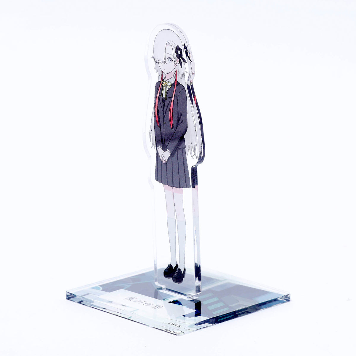 神椿市建設中。】アクリルスタンド 世界／「神椿學園新聞部」OFFICIAL