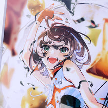 画像をギャラリービューアに読み込む, 【明透】額装アート&Mカード(本人歌唱バースデイソング&手書きメッセージ)/2nd ONE-MAN LIVE「BIRTH」&4周年記念イベント「さまーすくーる ASCHOOL!」memorial goods