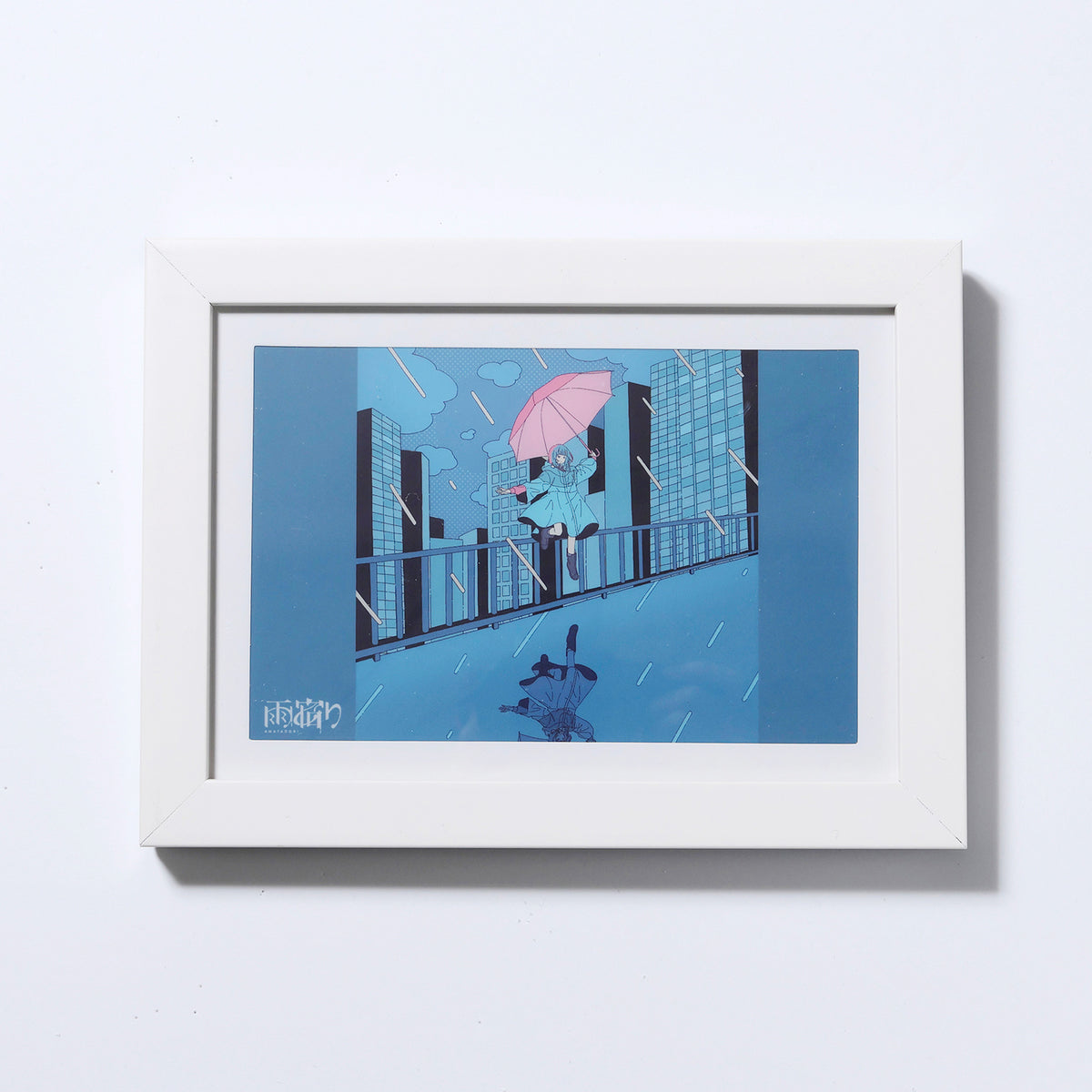 新品未開封【雨宿り】「濡れたままの傘で」光るアートボード（直筆サイン入り）神椿 雨宿り】「濡れたままの傘で」光るアートボード（直筆サイン入り