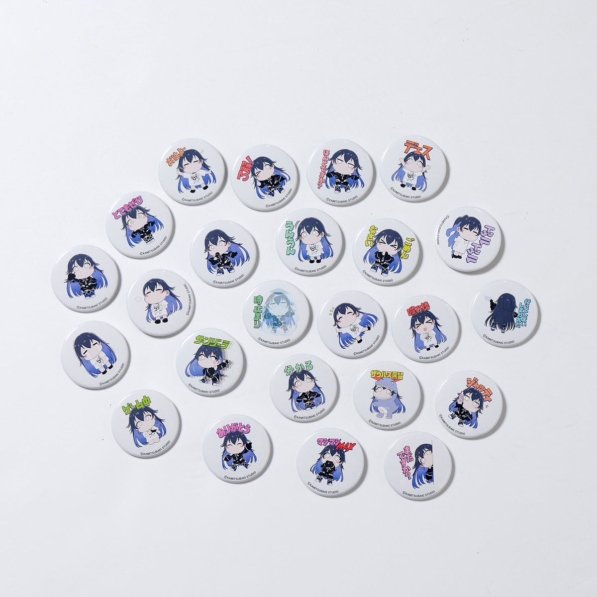 幸祜】ランダム缶バッジ全48種（幸祜＋ネ祜LINEスタンプ）／3rd