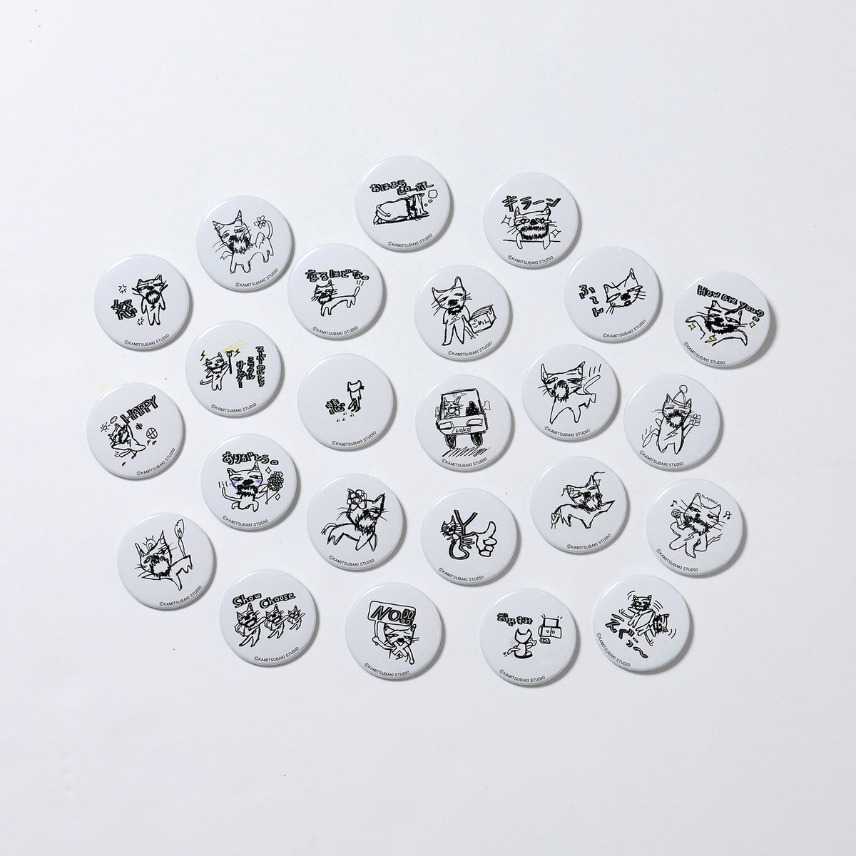 【幸祜】ランダム缶バッジ全48種(幸祜+ネ祜LINEスタンプ)/3rd ONE-MAN LIVE「PLAYER Ⅲ」OFFICIAL GOODS 第二弾