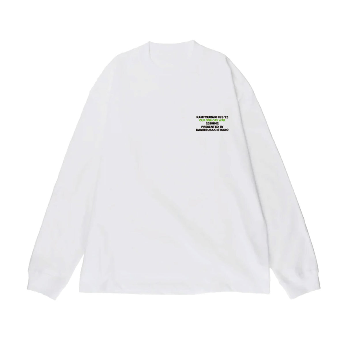 KAMITSUBAKI STUDIO】ビックシルエット ロングスリーブTシャツ メイン