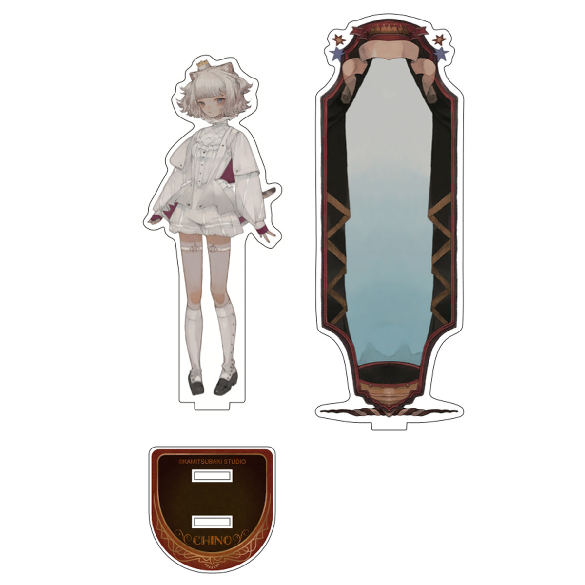 【VALIS】背景付きアクリルスタンド CHINO ver./新衣装お披露目記念グッズ & 5th ONE-MAN LIVE「未来カレイドスコープ」Blu-ray