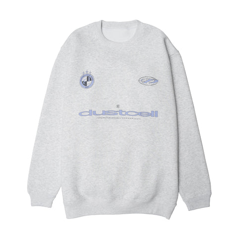 【DUSTCELL】「光」グラフィッククルーネックスウェット/ASH GRAY/DUSTCELL TOUR 2024「光」第二弾