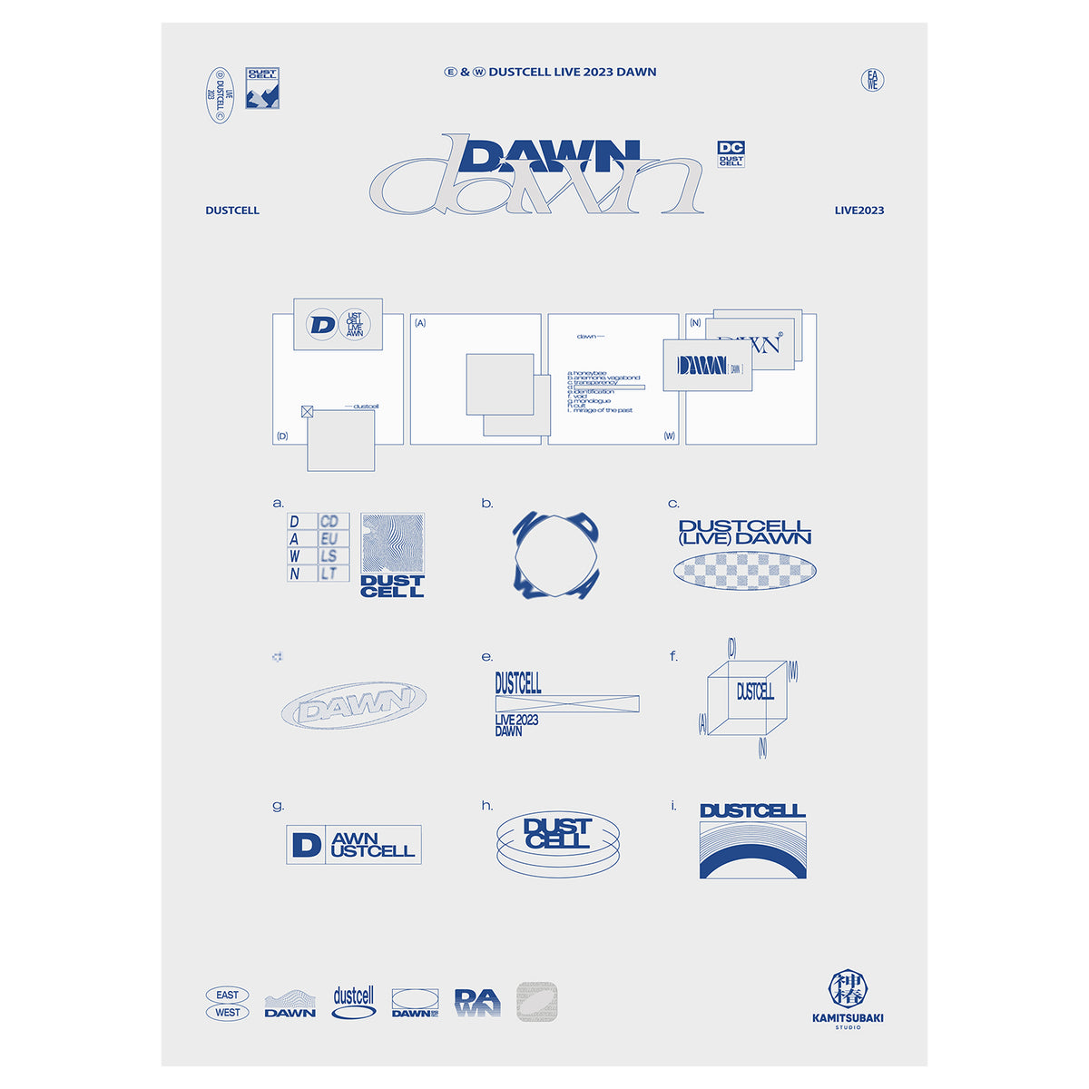 【DUSTCELL】「DUSTCELL LIVE 2023 -DAWN-」／Blu-ray「DUSTCELL LIVE 2023 -DAWN