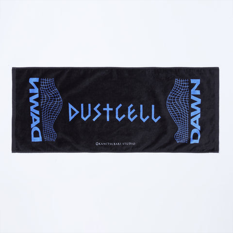 【DUSTCELL】「DAWN」フェイスタオル/BLACK/DUSTCELL LIVE 2023「DAWN」