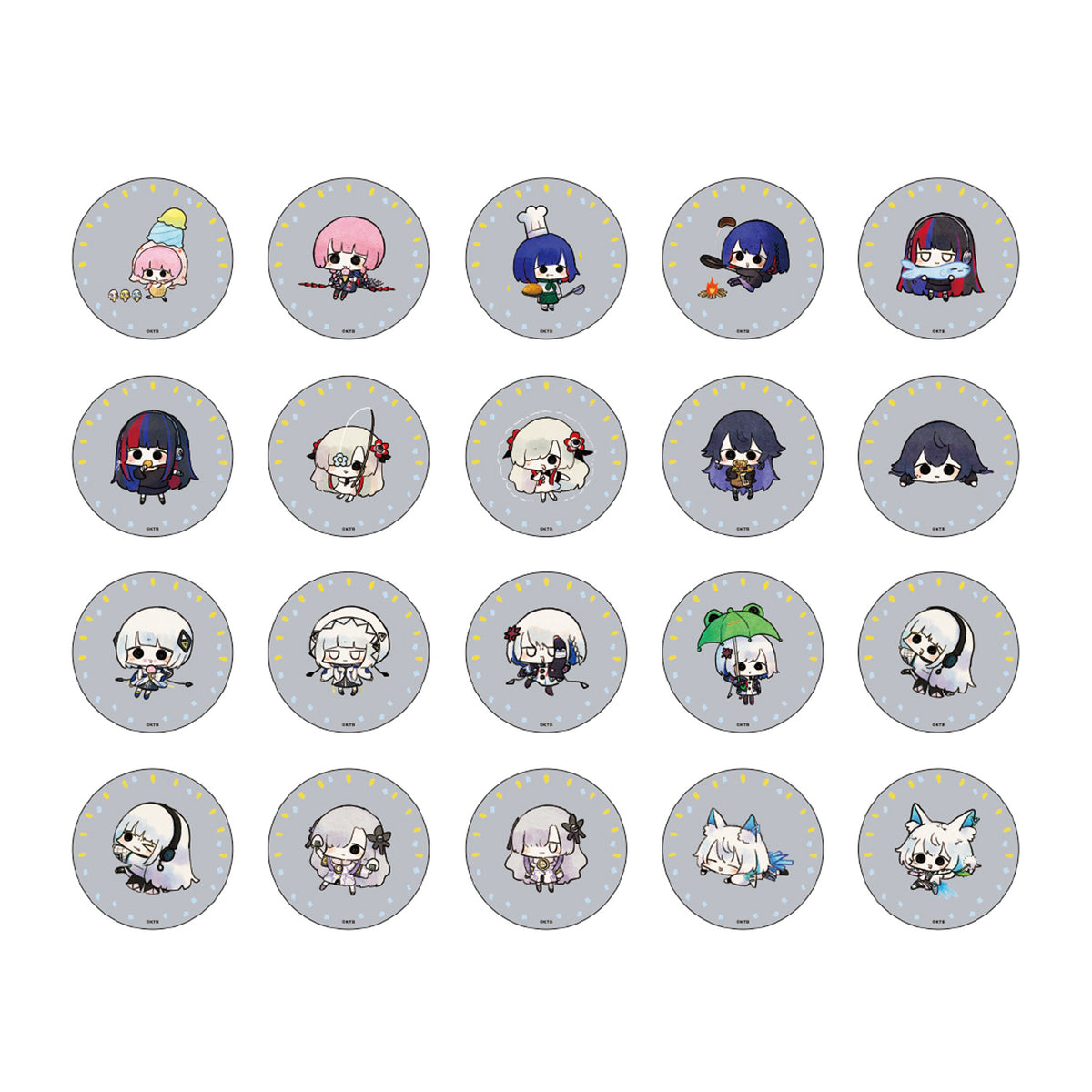【神椿市建設中。】ランダム缶バッジ(全20種)/「神椿市協奏中。」1st Anniversary OFFICIAL GOODS