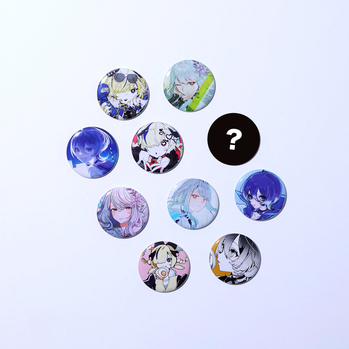 少女革命計画】 ランダム缶バッジ（全10種）／罪十罰 Virtual mini
