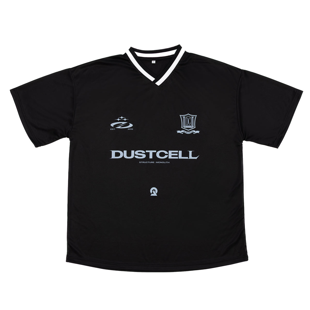 DUSTCELL POP UP 「MONOLITH」　ゲームシャツ　size L DUSTCELL】ゲームシャツ／「ONE」at 日本武道館 Blu-ray 発売