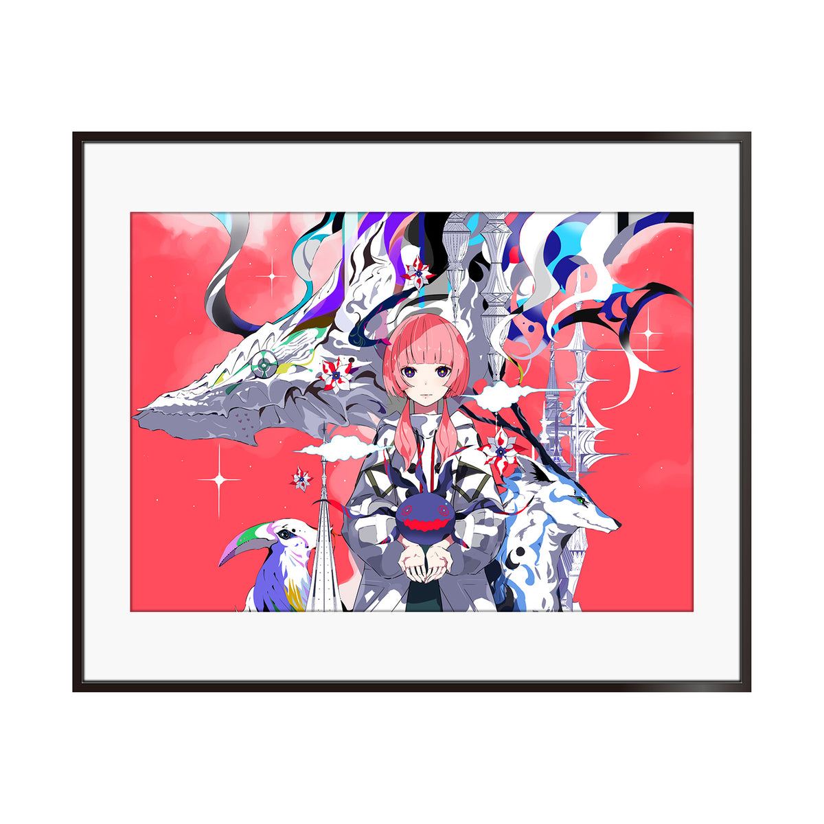 【花譜】「寓話」イラストジクレーアート/花譜 6th Anniversary × 理芽 5th Anniversary OFFICIAL GOODS