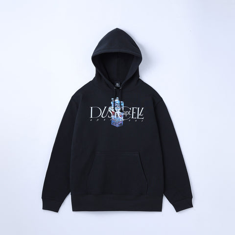 【DUSTCELL】「DUSTCELL apt.」フーディー/BLACK/EXHIBITION「DUSTCELL apt. -apartment- 」OFFICIAL GOODS