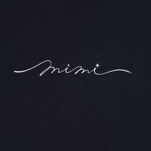 画像をギャラリービューアに読み込む, 【MIMI】ロゴパーカー/BLACK/2nd Album「夜をだきしめる時。」OFFICIAL GOODS
