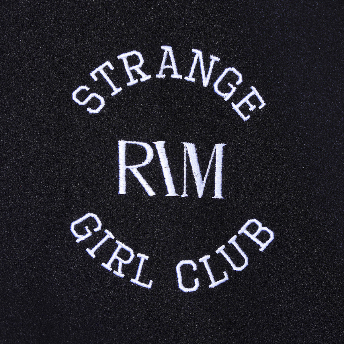 理芽】「STRANGE GIRL CLUB」RIM×LiLi イラストバーシティジャケット