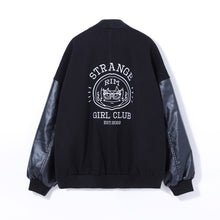 画像をギャラリービューアに読み込む, 【理芽】「STRANGE GIRL CLUB」RIM×LiLi イラストバーシティジャケット/「STRANGE GIRL CLUB」3rd ANNIV.