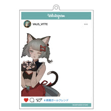 画像をギャラリービューアに読み込む, 【VALIS】ランダムSNS風アクリルキーホルダー/4th ONE-MAN LIVE 再現ガールフレンド OFFICIAL GOODS