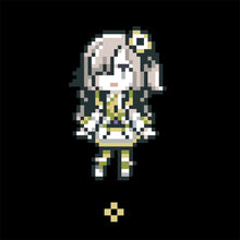 画像をギャラリービューアに読み込む, 【ヰ世界情緒】pixel art ロングスリーブTシャツ /「project canvas ~ヰ世界情緒育成計画~」OFFICIAL GOODS