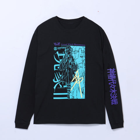 【V.W.P】事前物販限定 神椿代々木決戦ロングTシャツ「現象Ⅱ -魔女拡成-」 type:ISEKAIJOUCHO/SINKA LIVE EP.Ⅴ V.W.P/2nd ONE-MAN LIVE「現象Ⅱ -魔女拡成-」グッズ第一弾