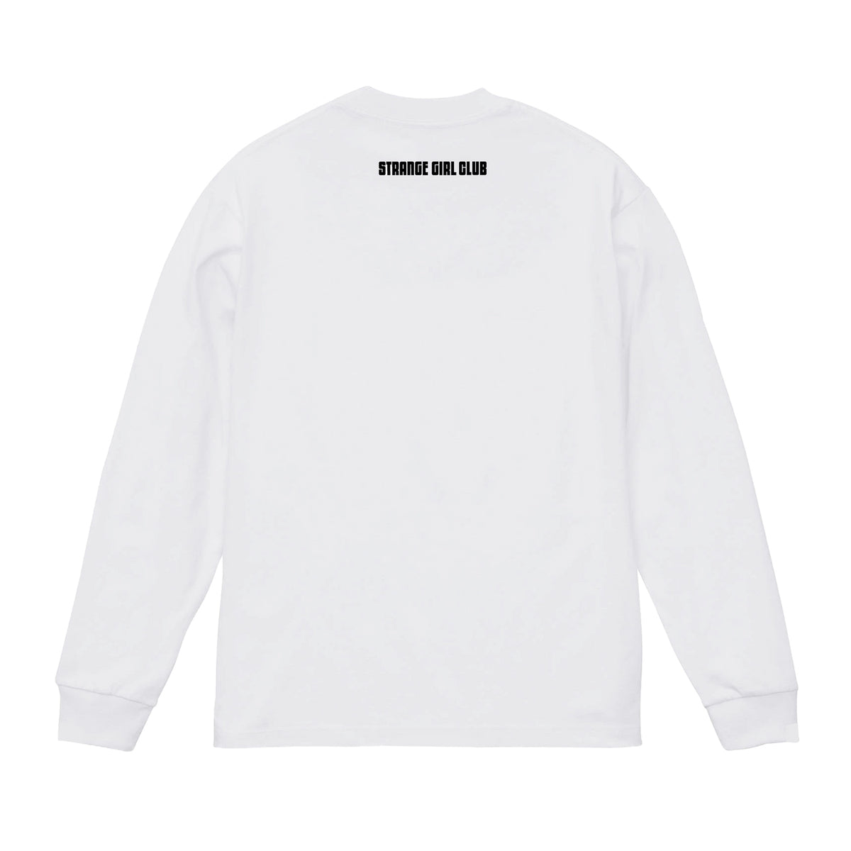 【理芽】「STRANGE GIRL CLUB」ロングスリーブTシャツ/「STRANGE GIRL CLUB」4th ANNIVERSARY OFFICIAL GOODS