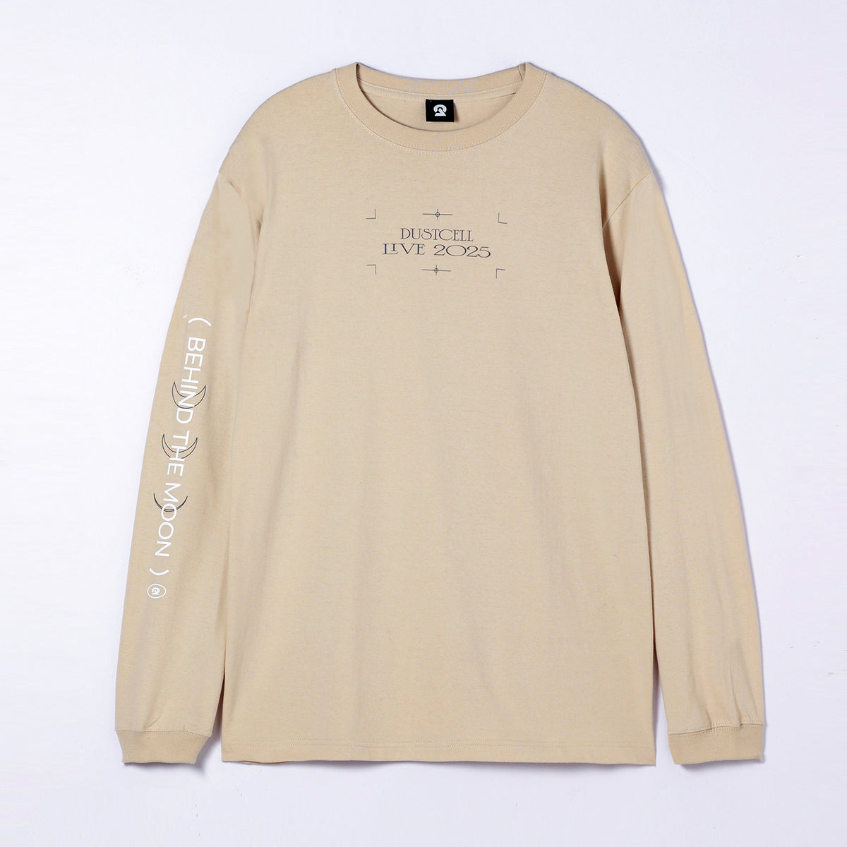 DUSTCELL】「月の裏」ロングスリーブTシャツ／SAND BEIGE／DUSTCELL