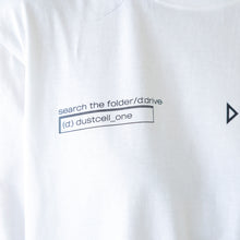 画像をギャラリービューアに読み込む, 【DUSTCELL】「ONE」グラフィックロングスリーブTシャツ/WHITE/DUSTCELL LIVE「ONE」at 日本武道館