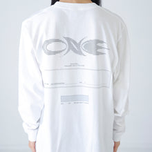 画像をギャラリービューアに読み込む, 【DUSTCELL】「ONE」グラフィックロングスリーブTシャツ/WHITE/DUSTCELL LIVE「ONE」at 日本武道館