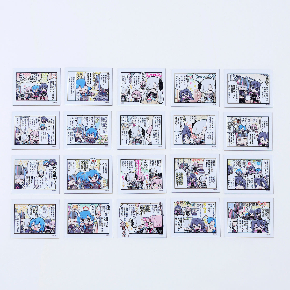 【V.W.P】4コマランダムマグネットシート 1-5話コンプリートセット/SINKA LIVE SERIES EP. Ⅵ V.W.P 3rd ONE-MAN LIVE「現象Ⅲ-神椿市探訪中-」