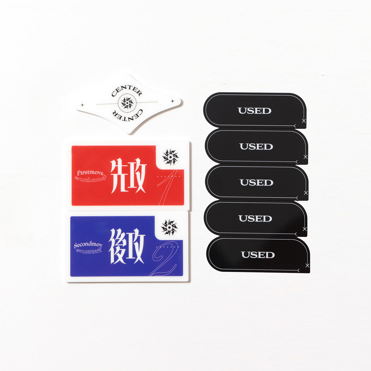 【神椿TCG】プレイマーカーセット/KAMITSUBAKI CARD GAME ブースターパック第4弾 & OFFICIAL GOODS